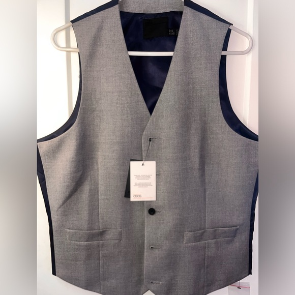 Grey/blue ASOS vest! - Picture 10 of 16